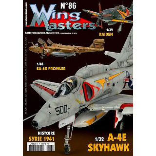 【新製品】[2005700108603] ウイングマスター86)1/32 A-4E 1/48 EA-6B 1/32 雷電