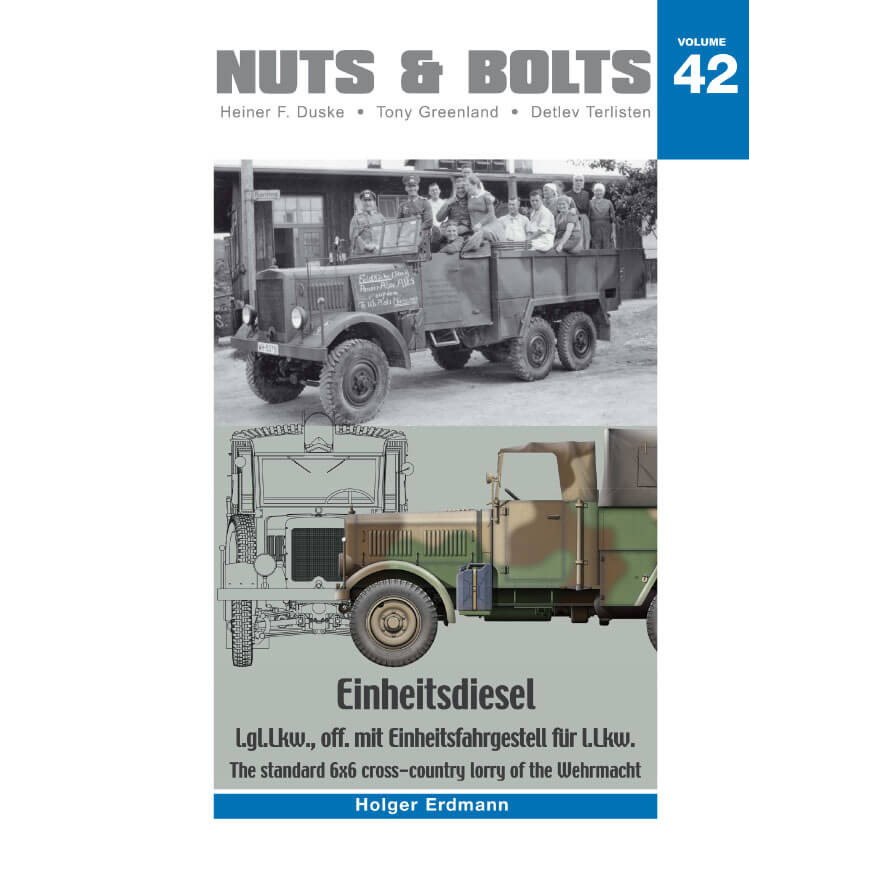 【新製品】NB42 アインハイツ ディーゼル l.gl.Lkw(大型オフロードトラック)ドイツ国防軍用統制型 6x6 クロスカントリートラック