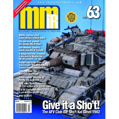 【新製品】MILITARY MINIATURES in REVIEW mmir No.63)Give it a Sho't!