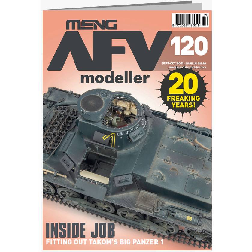 【新製品】AFVmodeller120 INSIDE JOB