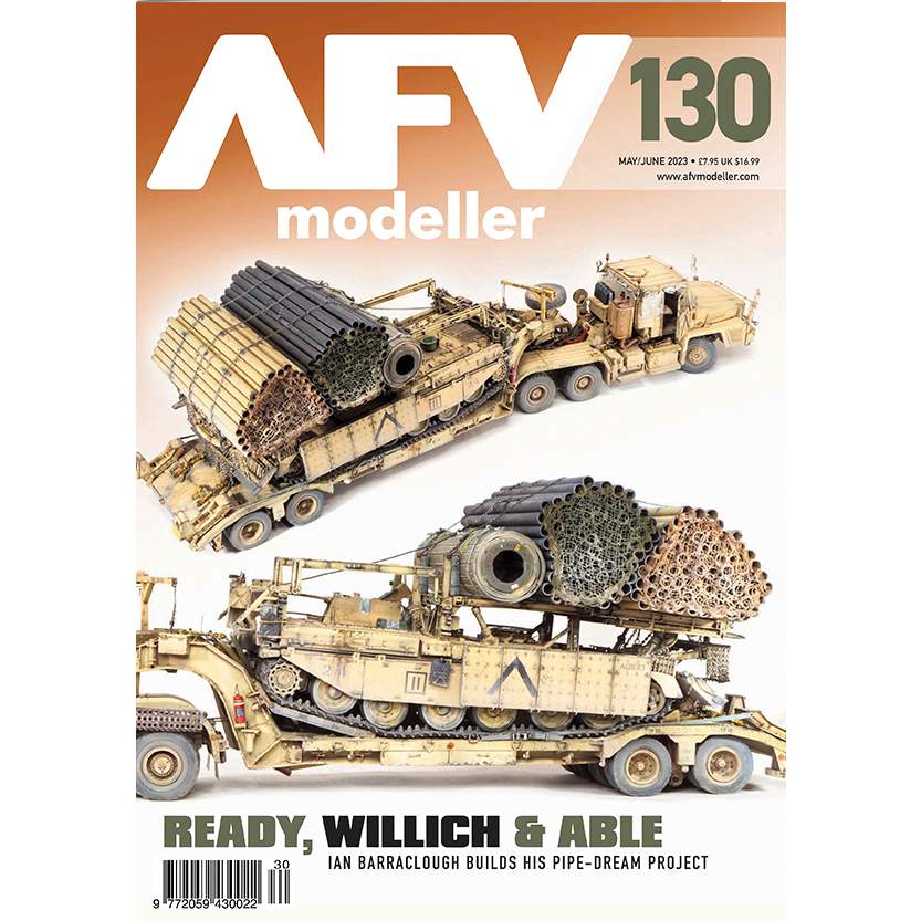 【新製品】AFVmodeller 130 READY, WILLICH & ABLE