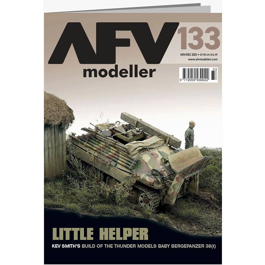 【新製品】AFVmodeller 133 LITTLE HELPER