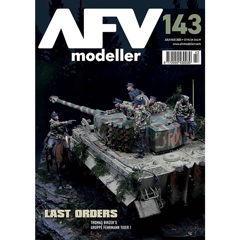 【新製品】AFVmodeller 143 LAST ORDERS