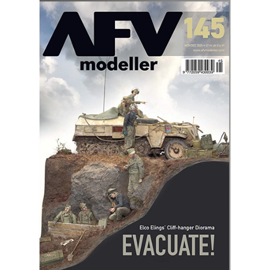 【新製品】AFVmodeller 145 EVACUATE!