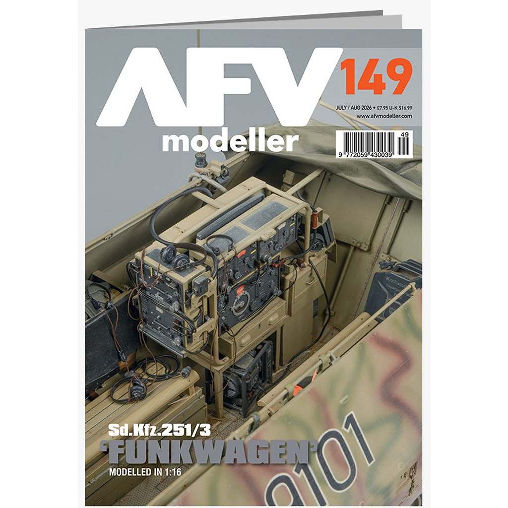 【新製品】AFVmodeller 149 Sd.Kfz.251/3 FUNKWAGEN
