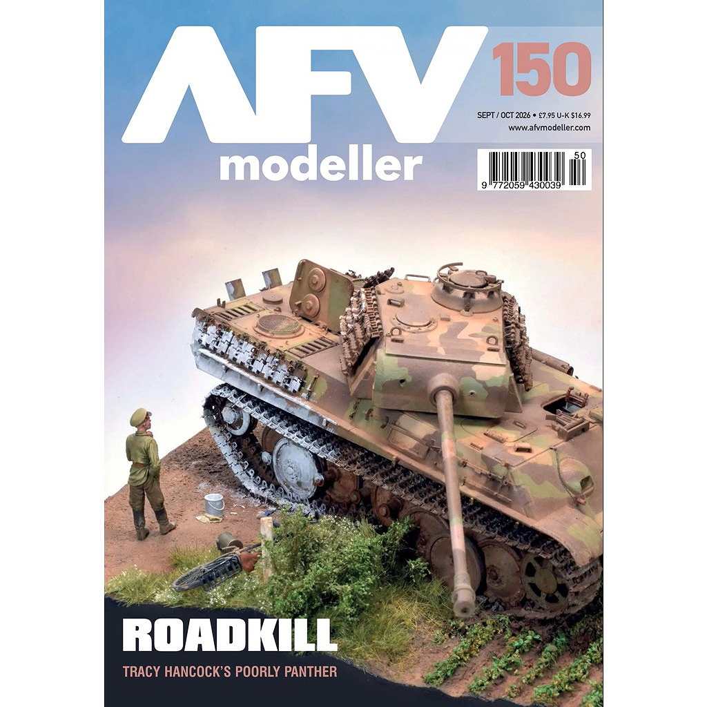 【新製品】AFVmodeller 150 ROADKILL