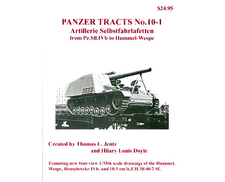 【新製品】[2005960101017] PANZER TRACTS 10-1)自走榴弾砲 PZ.Sfl.IVb-フンメル-ヴェスペ