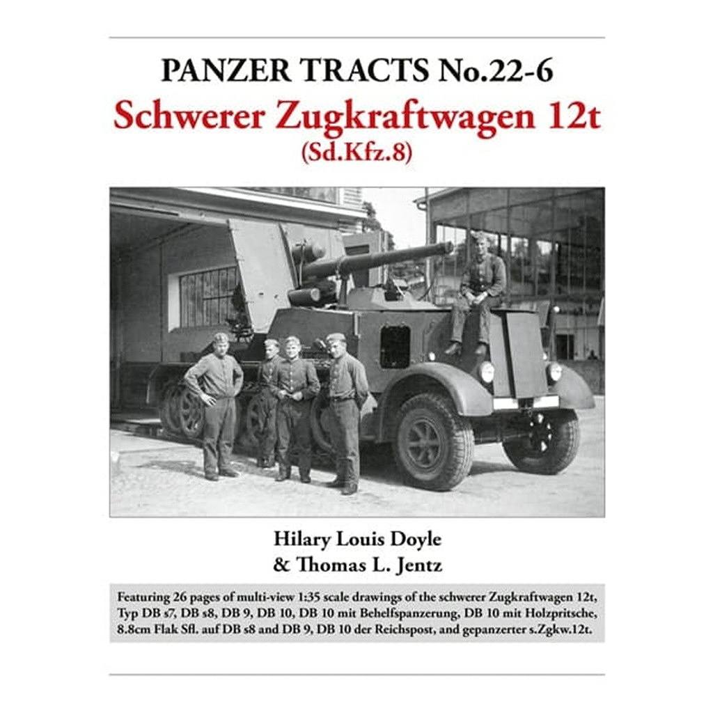 【新製品】PANZER TRACTS 22-6 Sd.Kfz.8 12トン重牽引ハーフトラック
