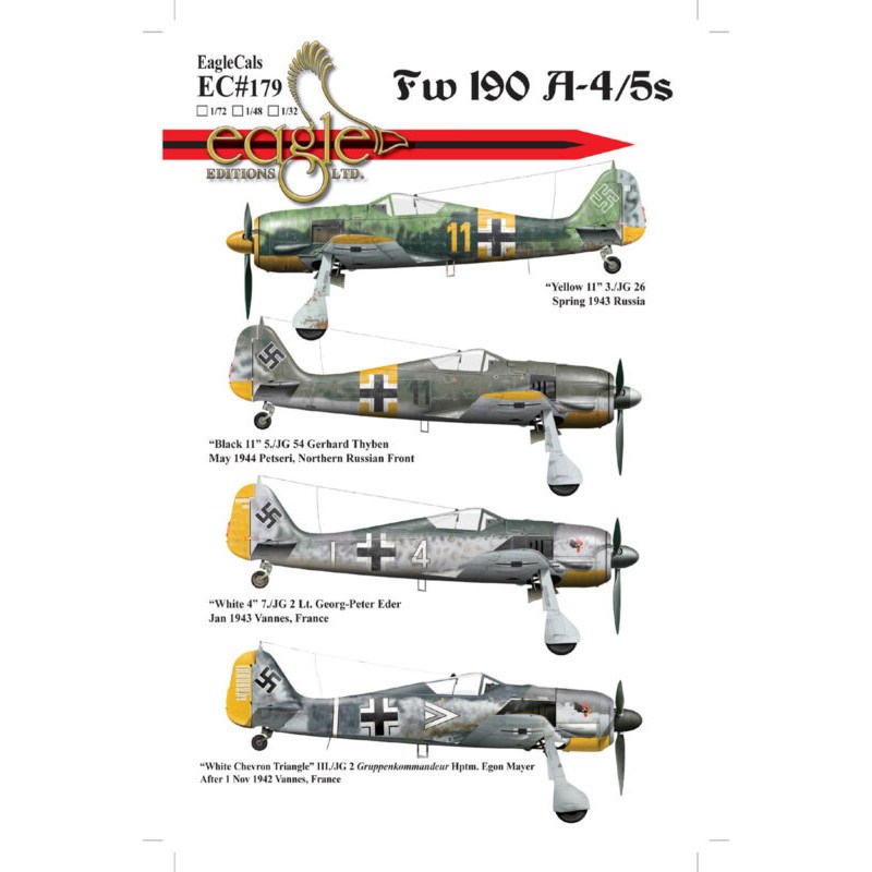 【新製品】EC32179 フォッケウルフ Fw190A-4/5s