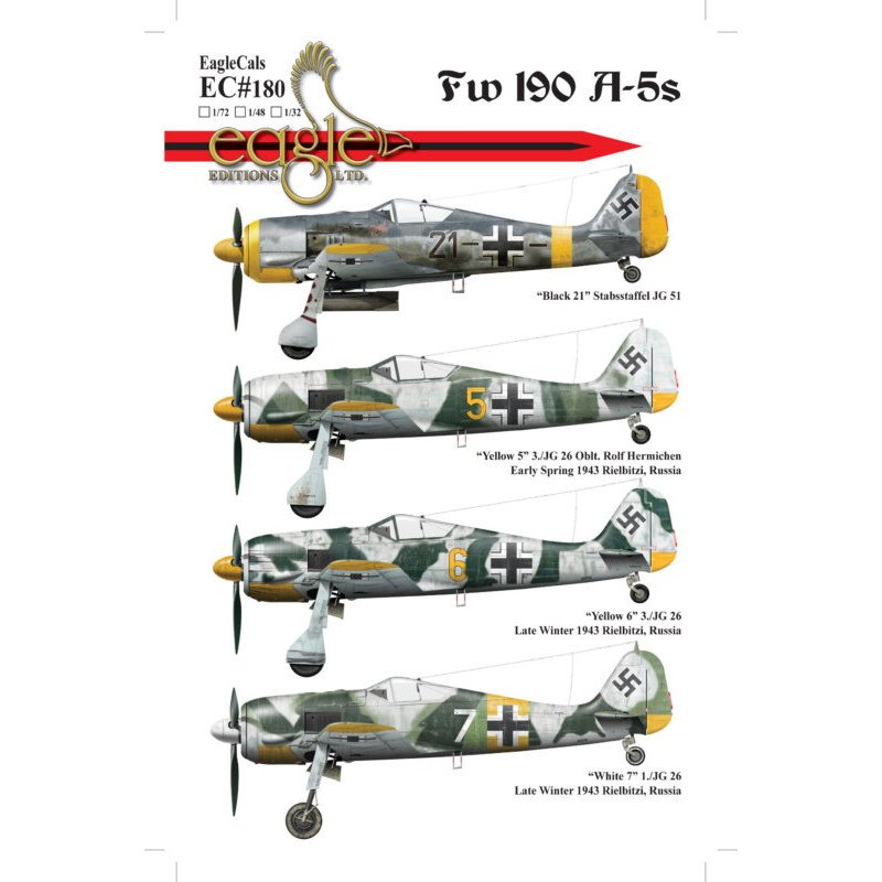 【新製品】EC32180 フォッケウルフ Fw190A-5s