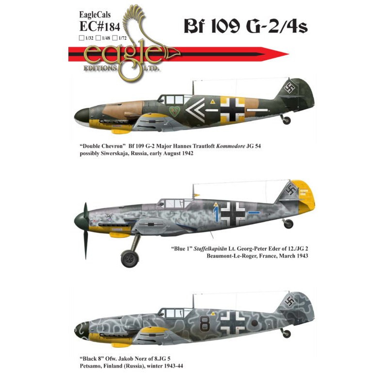 【新製品】EC32184 メッサーシュミット Bf109G-2/4
