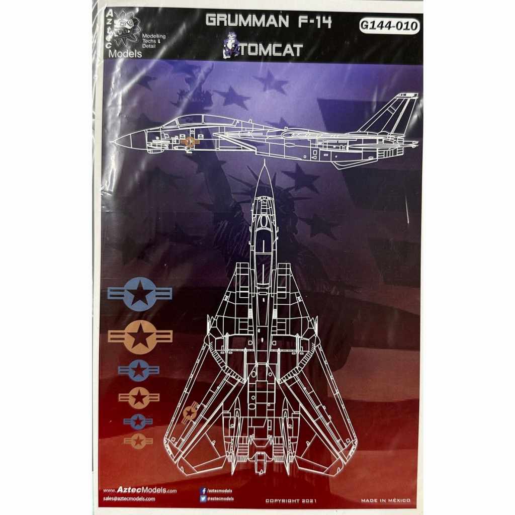 【新製品】AZG144-010 Grumman F-14 Tomcat USAF Part 2 national insignia