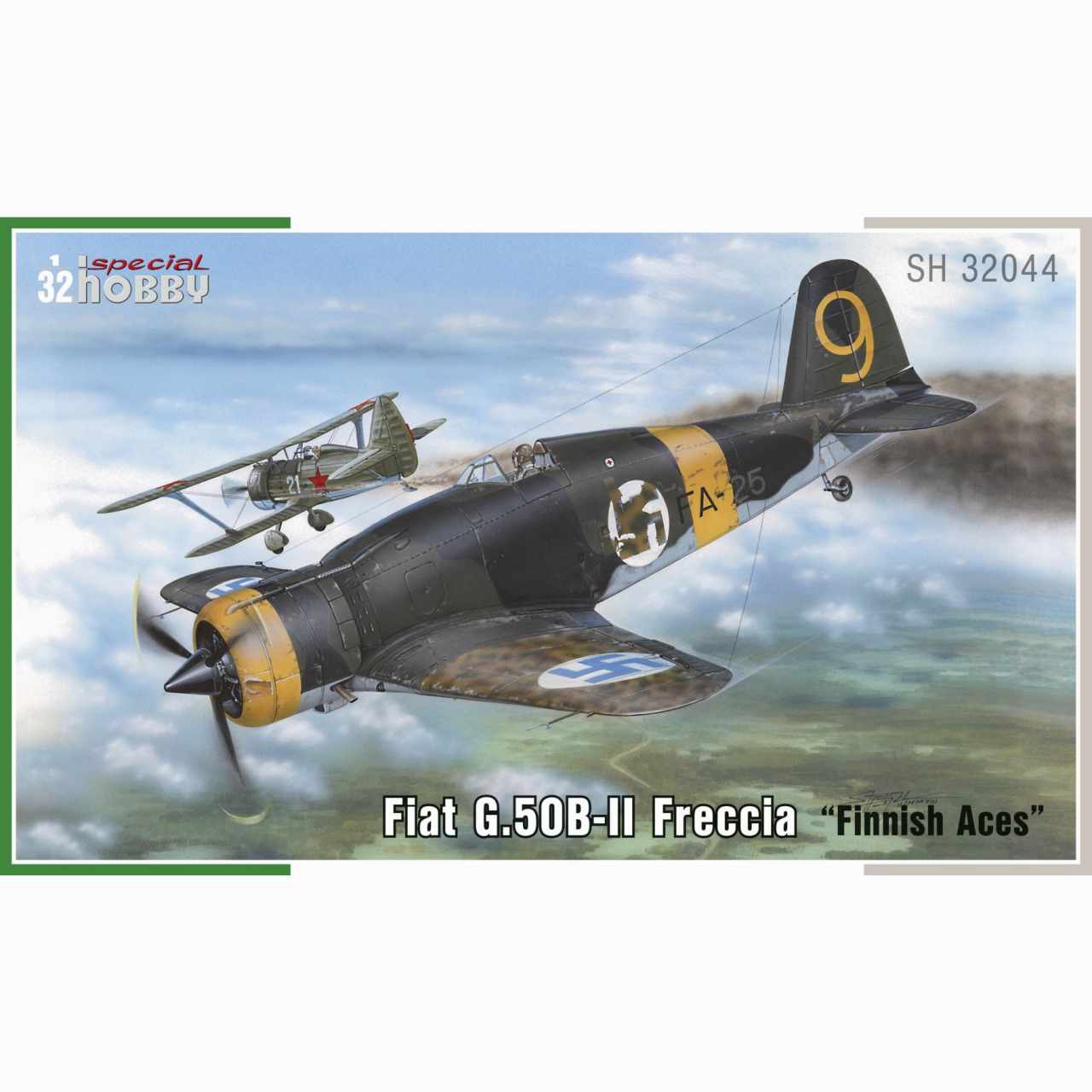 【新製品】32044 フィアット G.50-II フレッチア フィンランド空軍エース