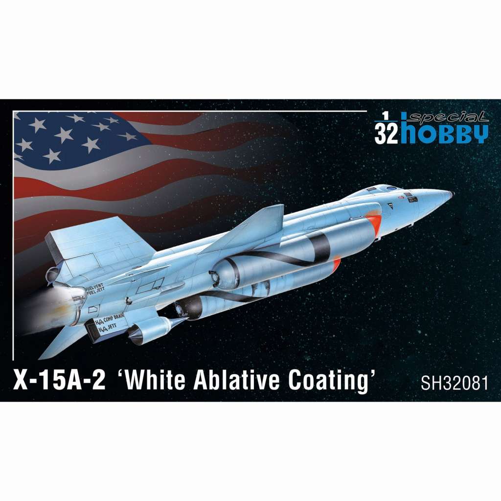 【新製品】32081 ノースアメリカン X-15A-2 ｢アブレーション冷却塗装｣