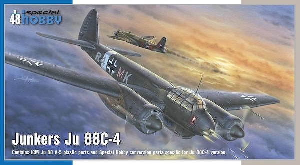 【新製品】48177)ユンカース Ju88C-4 夜間戦闘機