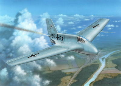【再入荷】72334 メッサーシュミット Me163A 試作/訓練機