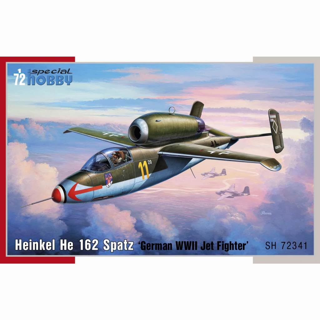 【新製品】72341 ハインケル He162 シュパッツ