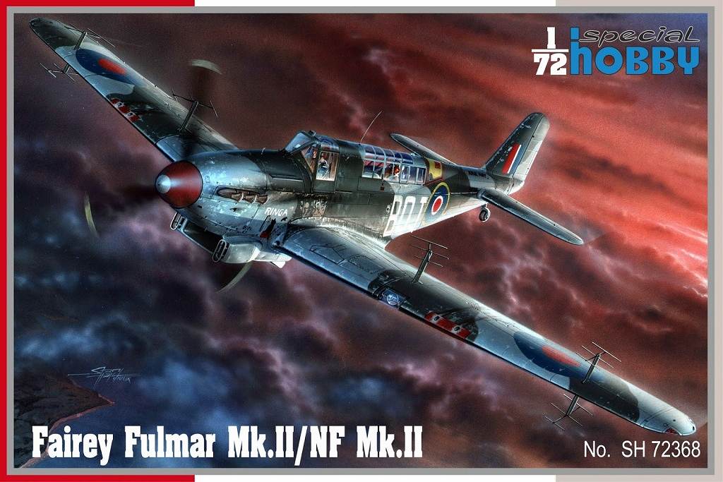 【新製品】72368)フェアリー フルマー Mk.II/NF Mk.II