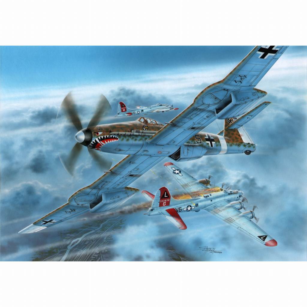 【新製品】72372 ブローム・ウント・フォス BV155B-1 ｢ドイツ空軍 高高度戦闘機 1946年」