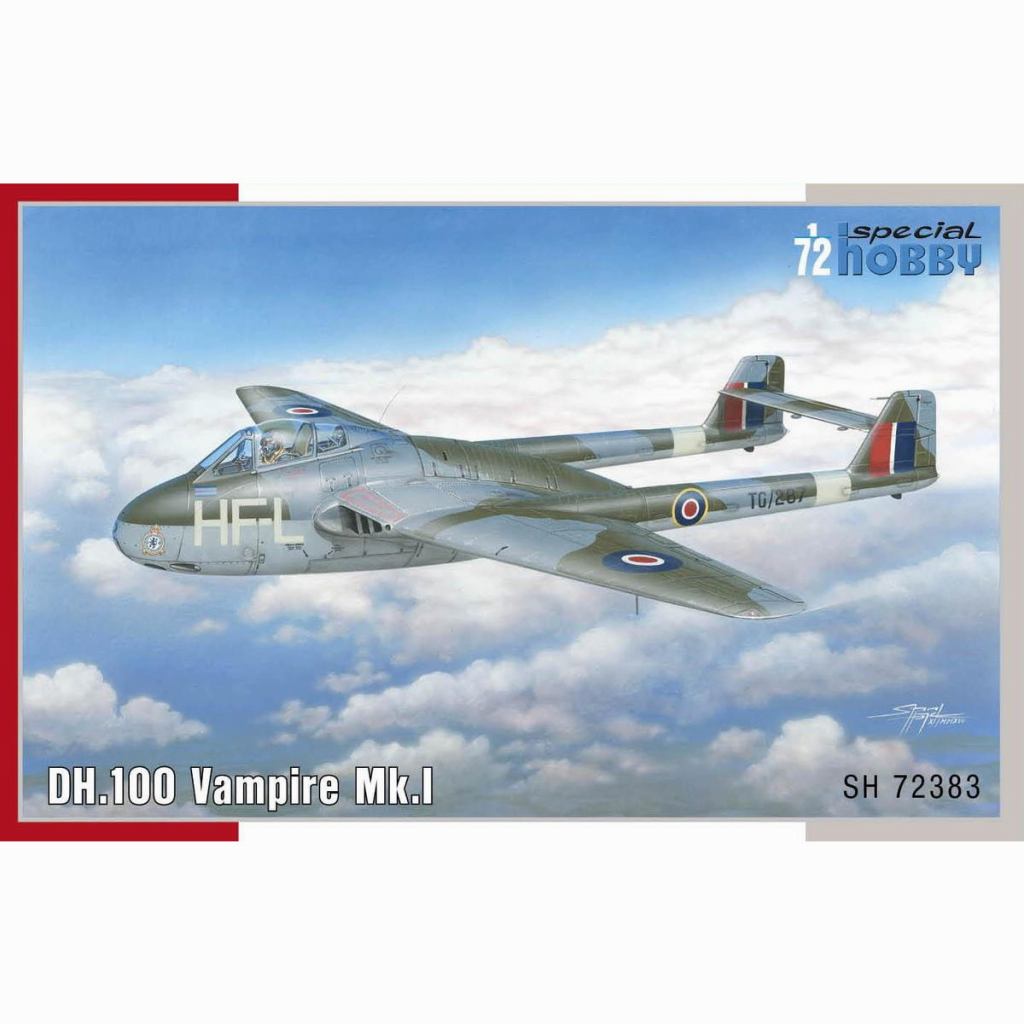 【新製品】72383 デ・ハビランド ヴァンパイア Mk.I 英国・豪州・仏空軍