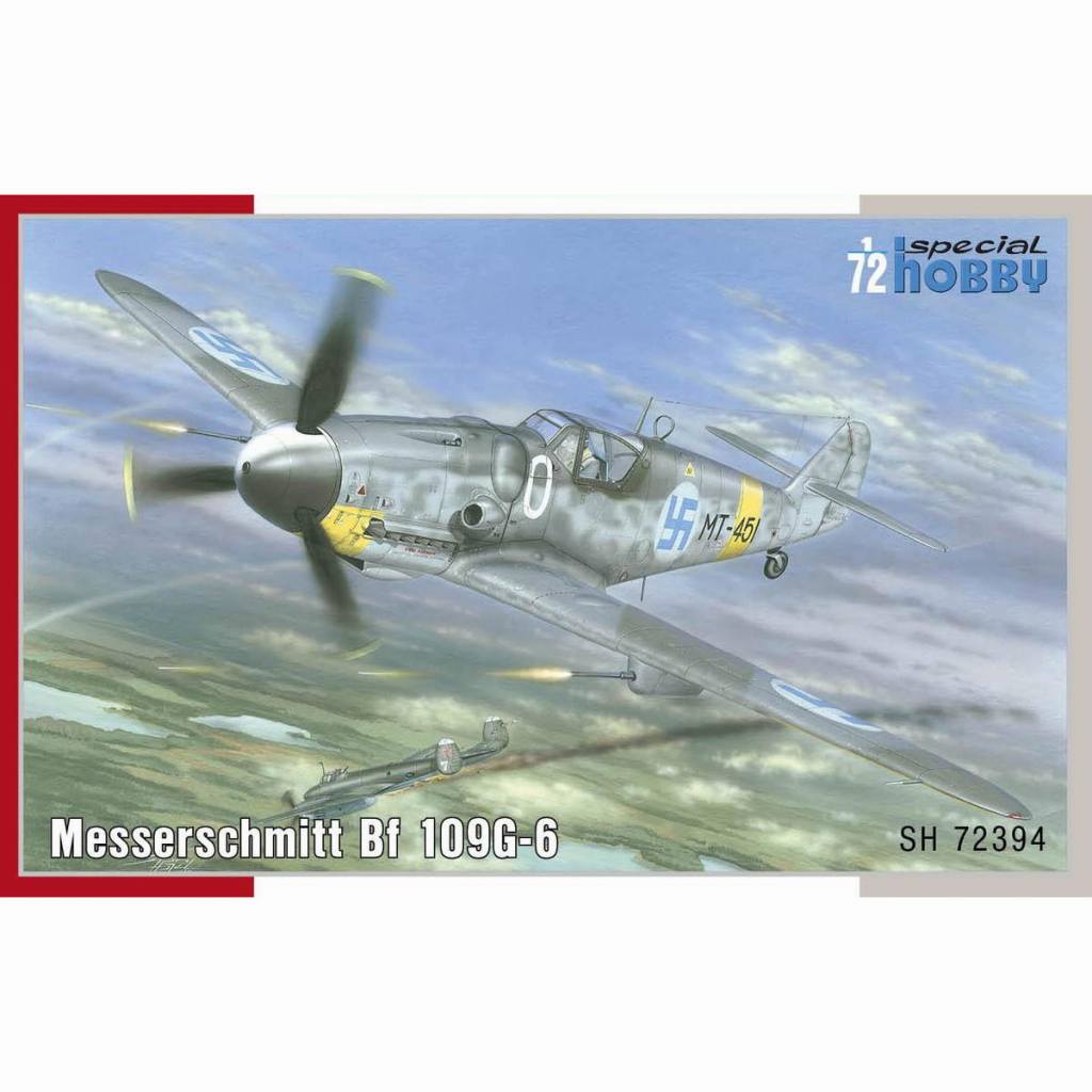 【新製品】72394 メッサーシュミット Bf109G-6 フィンランド空軍