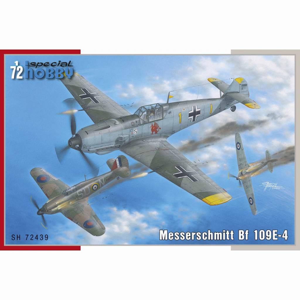 【新製品】72439 メッサーシュミット Bf109E-4