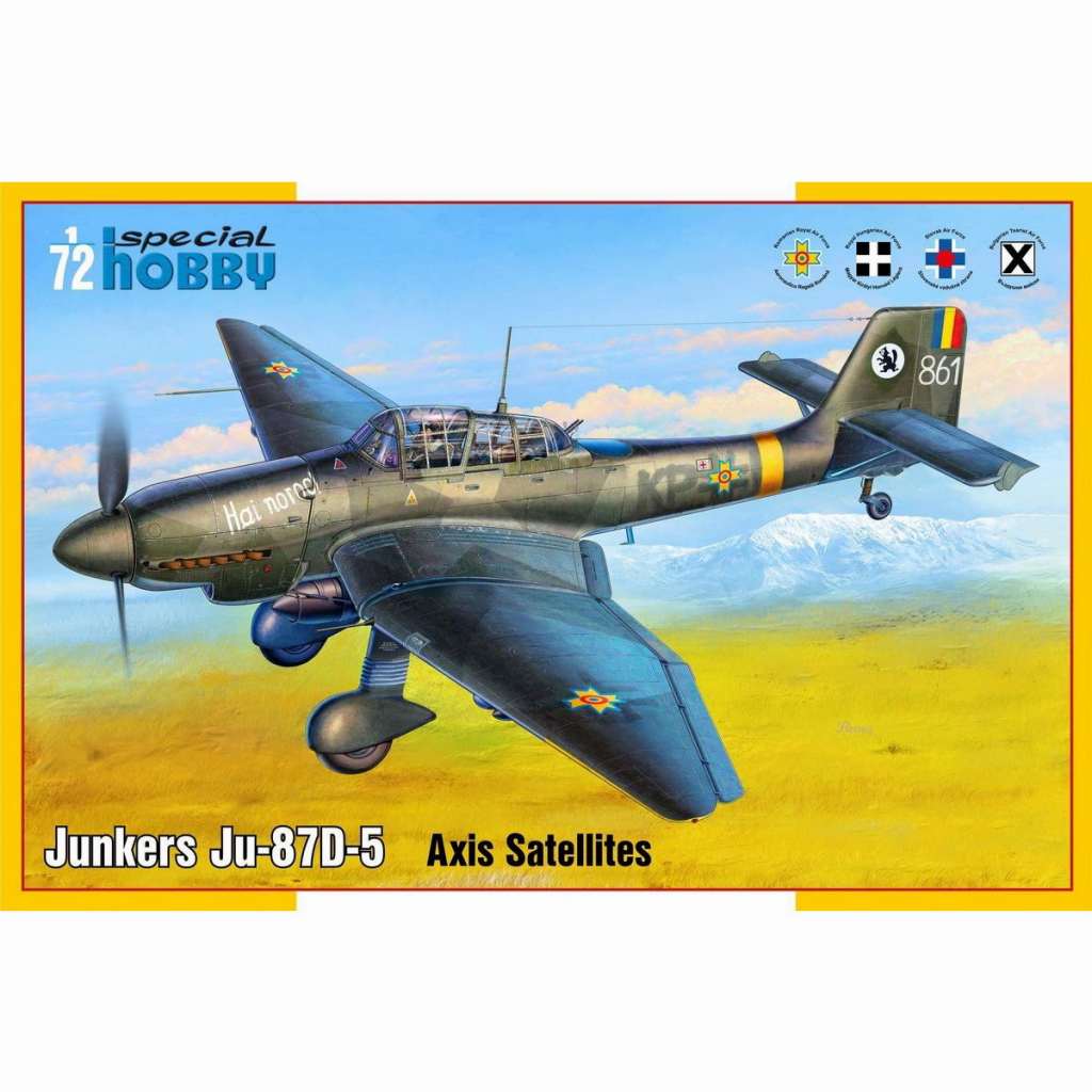 【新製品】72448 1/72 ユンカース Ju87D-5 スツーカ 枢軸国
