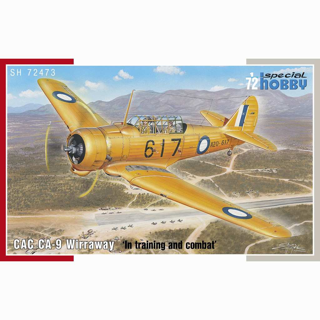 【新製品】72473 1/72 CAC CA-9 ワイラウェイ 練習機・地上攻撃機