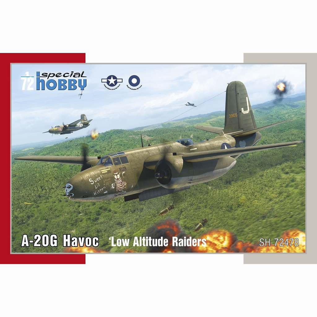 【再入荷】72478)1/72 ダグラス A-20G ハボック 低空襲撃機