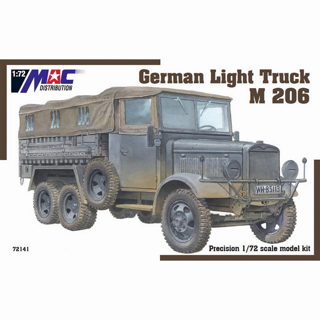 【新製品】72141 1/72 マギルス M.206 ドイツ軍 1.5トントラック w/幌