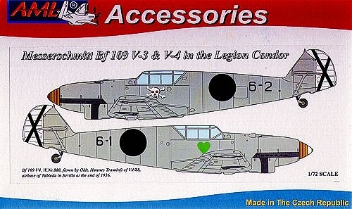 【新製品】AMLA72017)メッサーシュミット Bf109V-3/V-4 レギオン・コンドル