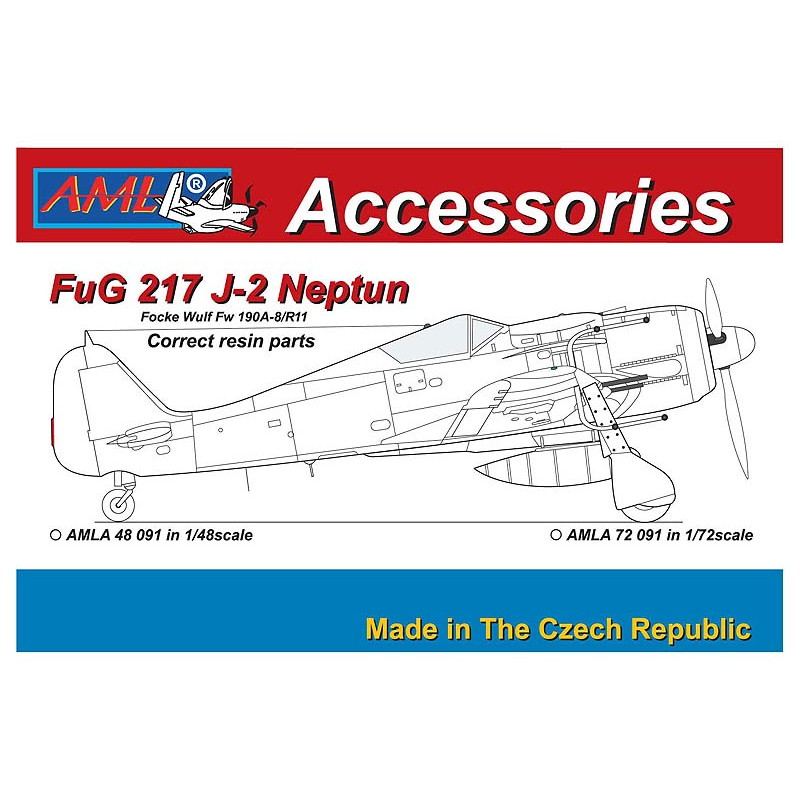 【新製品】AMLA72091 フォッケウルフ Fw190 FuG217 J-2 ネプチューン レーダーアンテナ