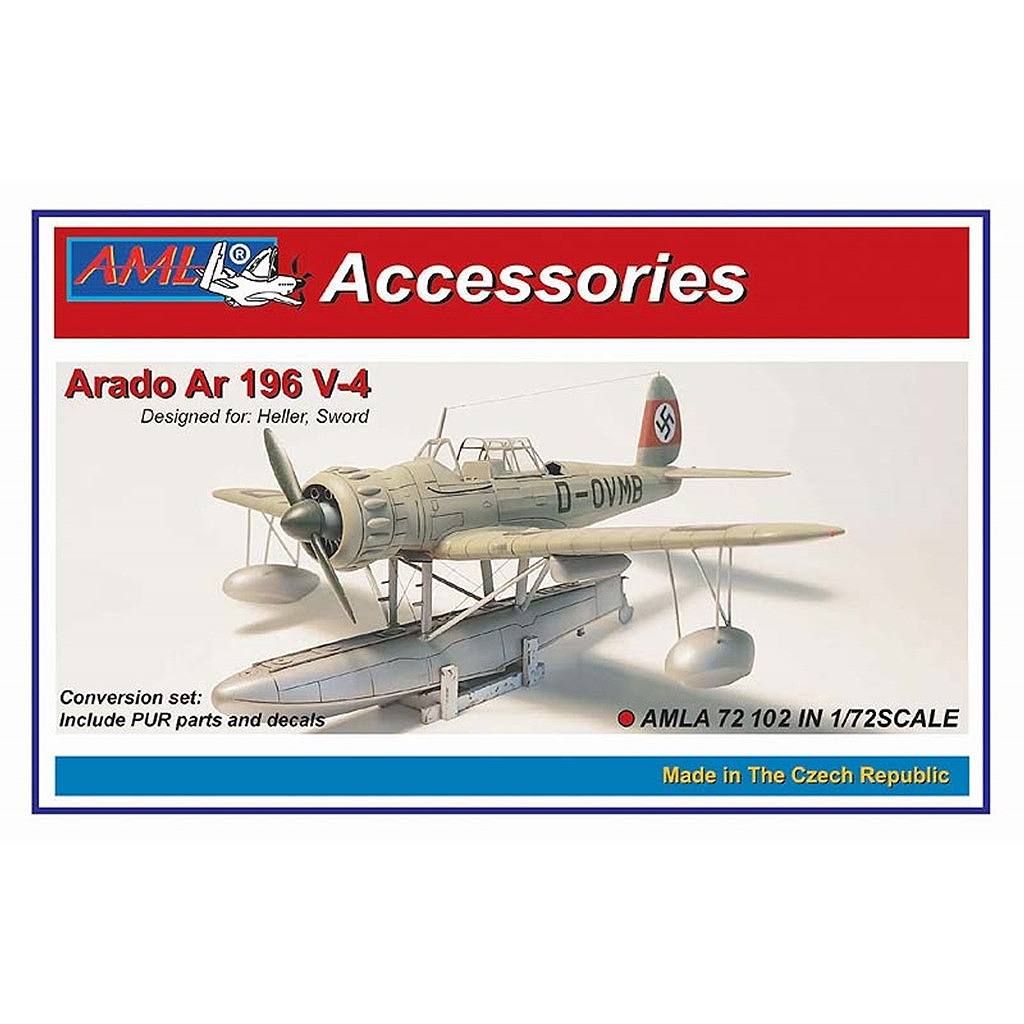 【新製品】AMLA72102 1/72 アラド Ar196V-4 コンバージョンセット