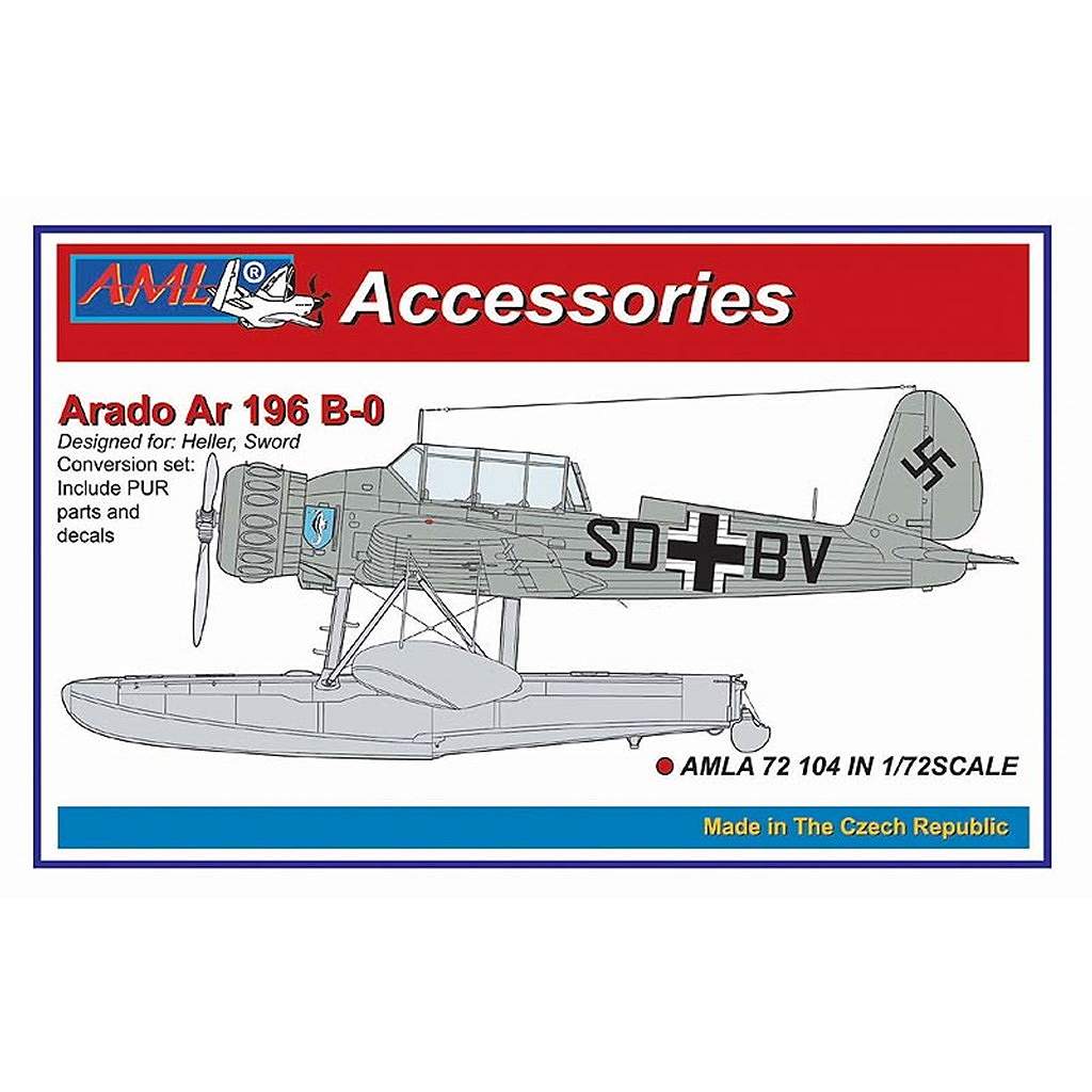 【新製品】AMLA72102 1/72 アラド Ar196B-0 コンバージョンセット
