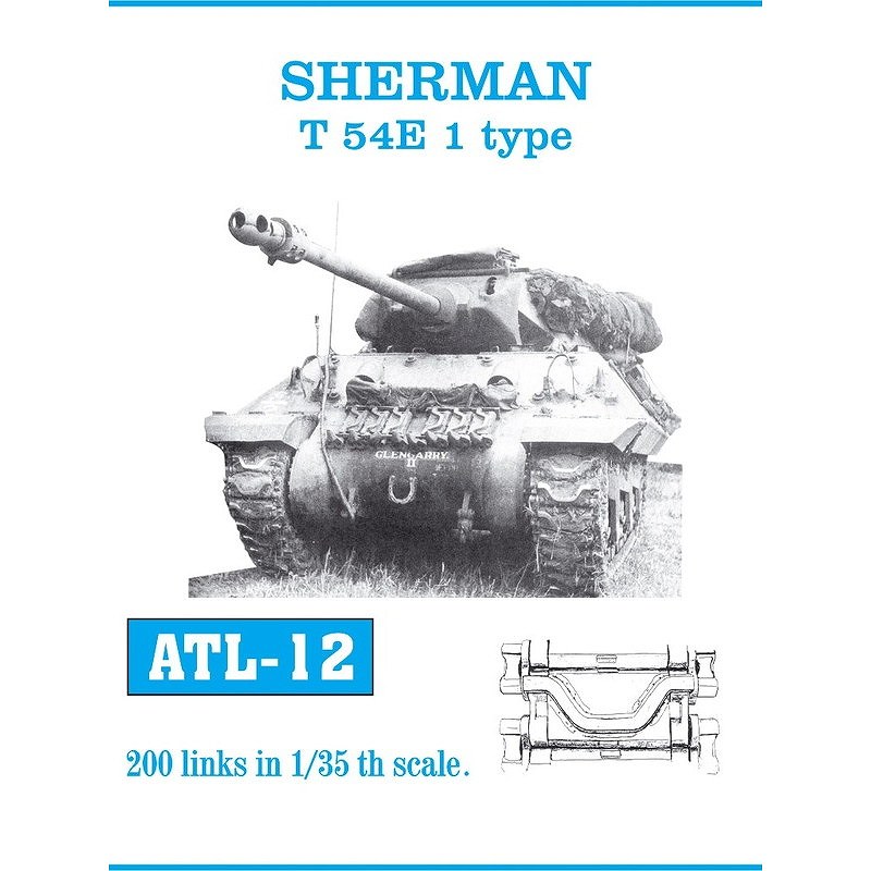 【再入荷】ATL-12 M4 シャーマン T54E1タイプ