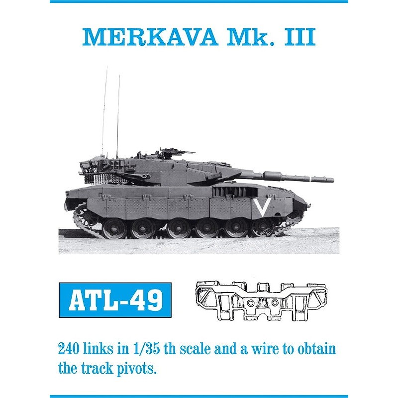 【再入荷】ATL-49 メルカバ Mk.III