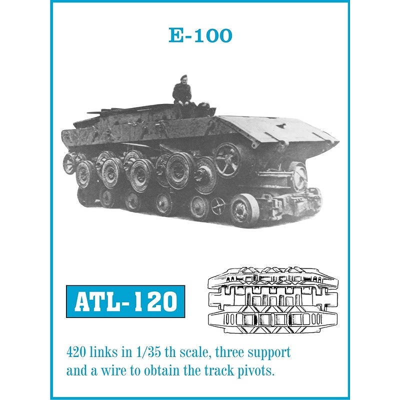 【再入荷】ATL-120 E-100/E-100 突撃砲用