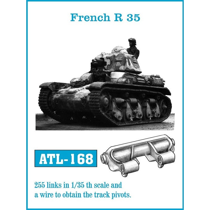 【再入荷】ATL-168 WWII 仏 R35 軽戦車