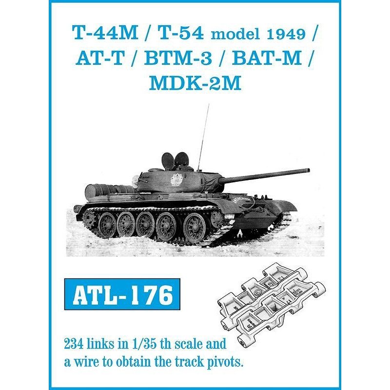 【新製品】ATL-176)T-44M/T-54 1949年型/AT-T/BTM-3/BAT-M/MDK2-M