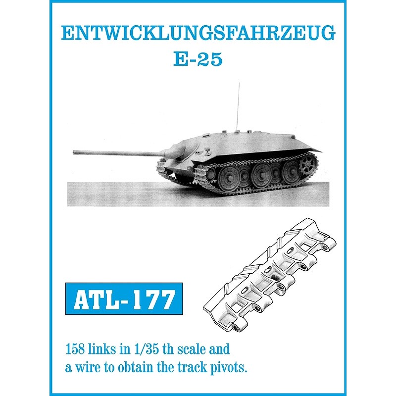 【新製品】ATL-177)E-25 計画戦車