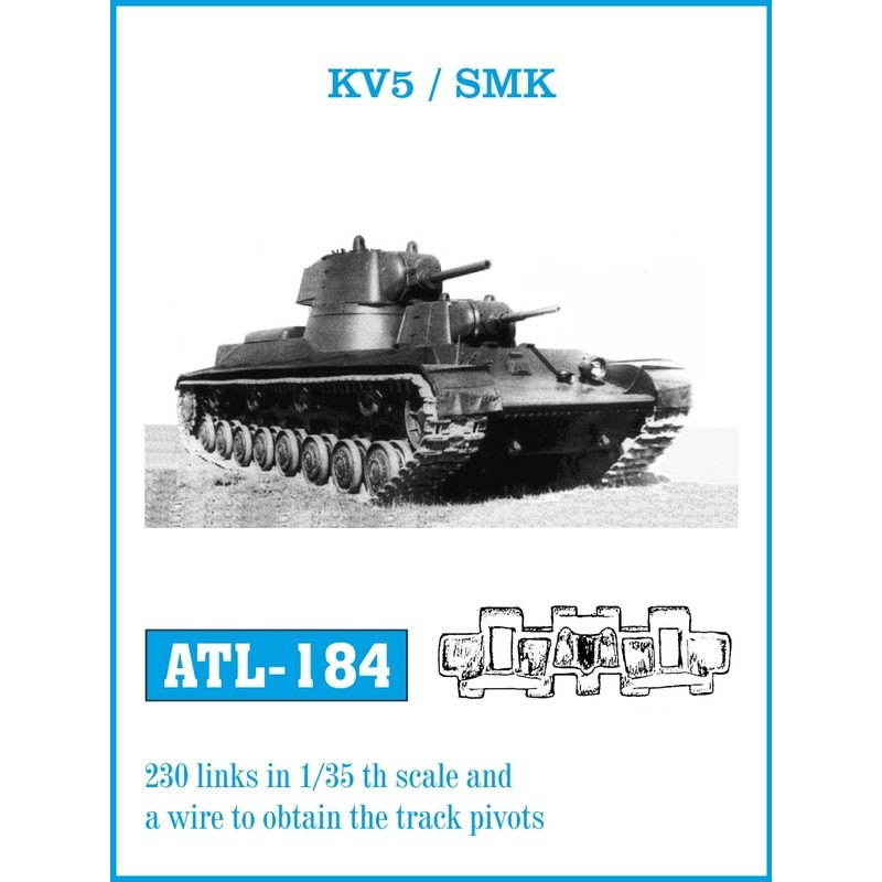 【新製品】ATL-184 WWII 露 KV5/SMK用履帯
