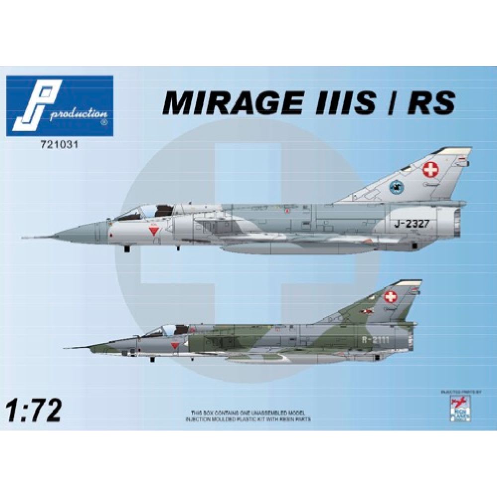 【新製品】721031 スイス空軍 ダッソー ミラージュ IIIS/RS