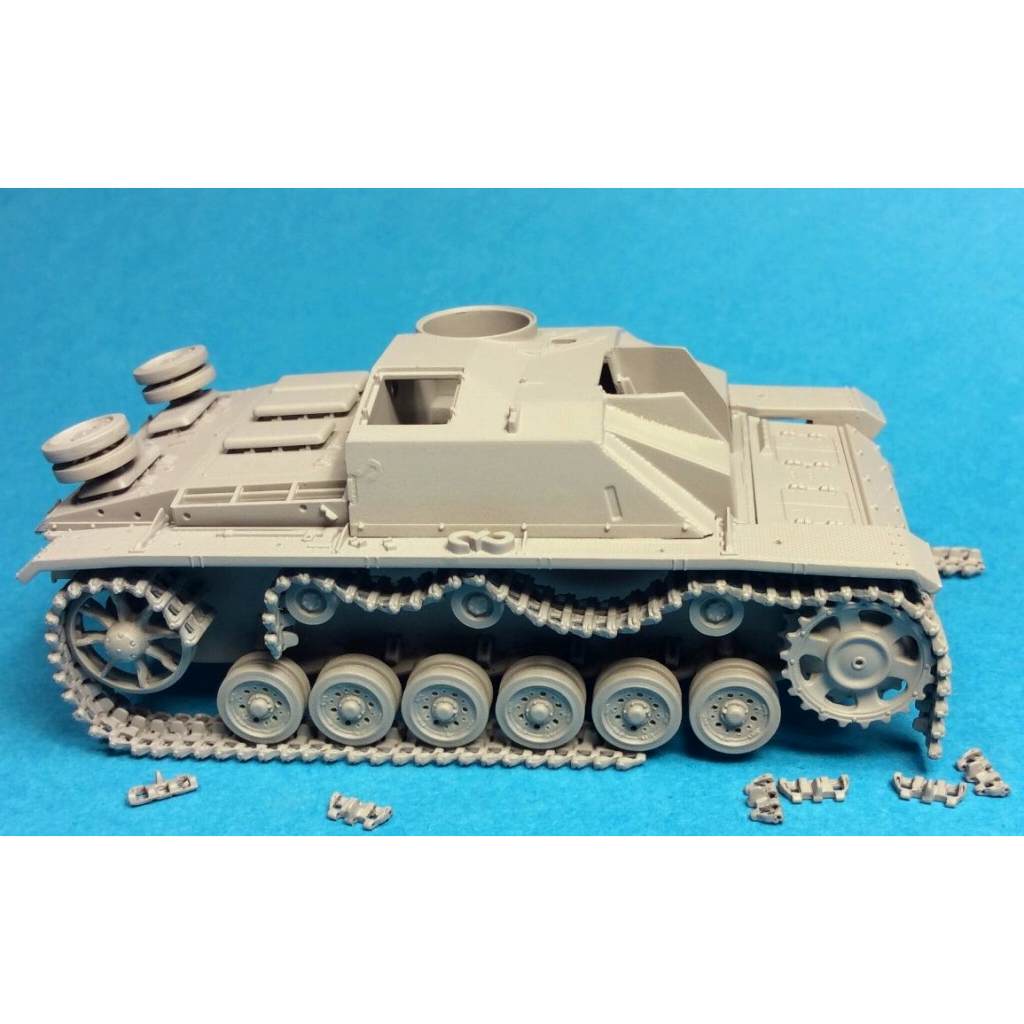 【新製品】JKT72022 ドイツ III号戦車/III号突撃砲G型/10.5cm突撃榴弾砲42 ダメージ履帯