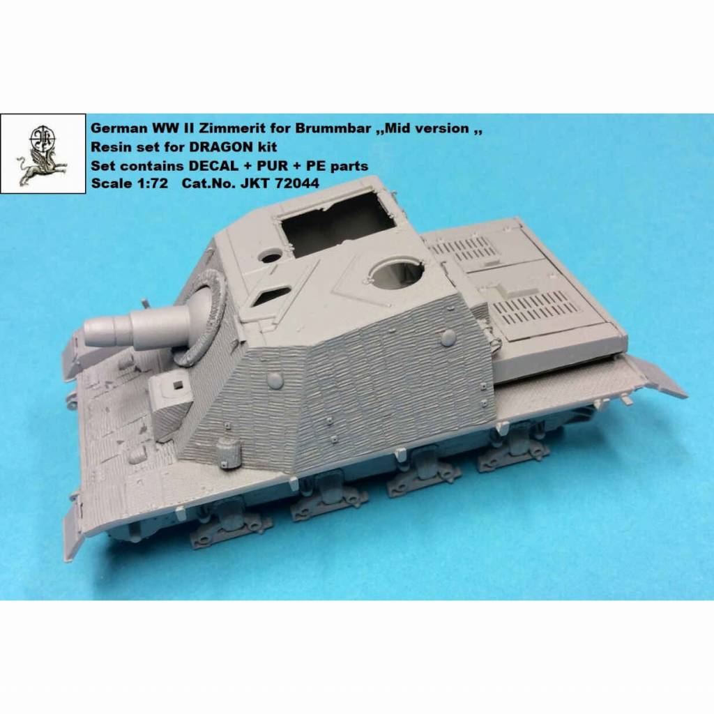 【新製品】JKT72044 IV号突撃戦車 ブルムベア 中期型用ツィメリットコーティング