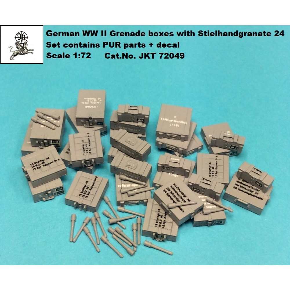 【新製品】JKT72047 WWII ドイツ Pak36 砲弾セット