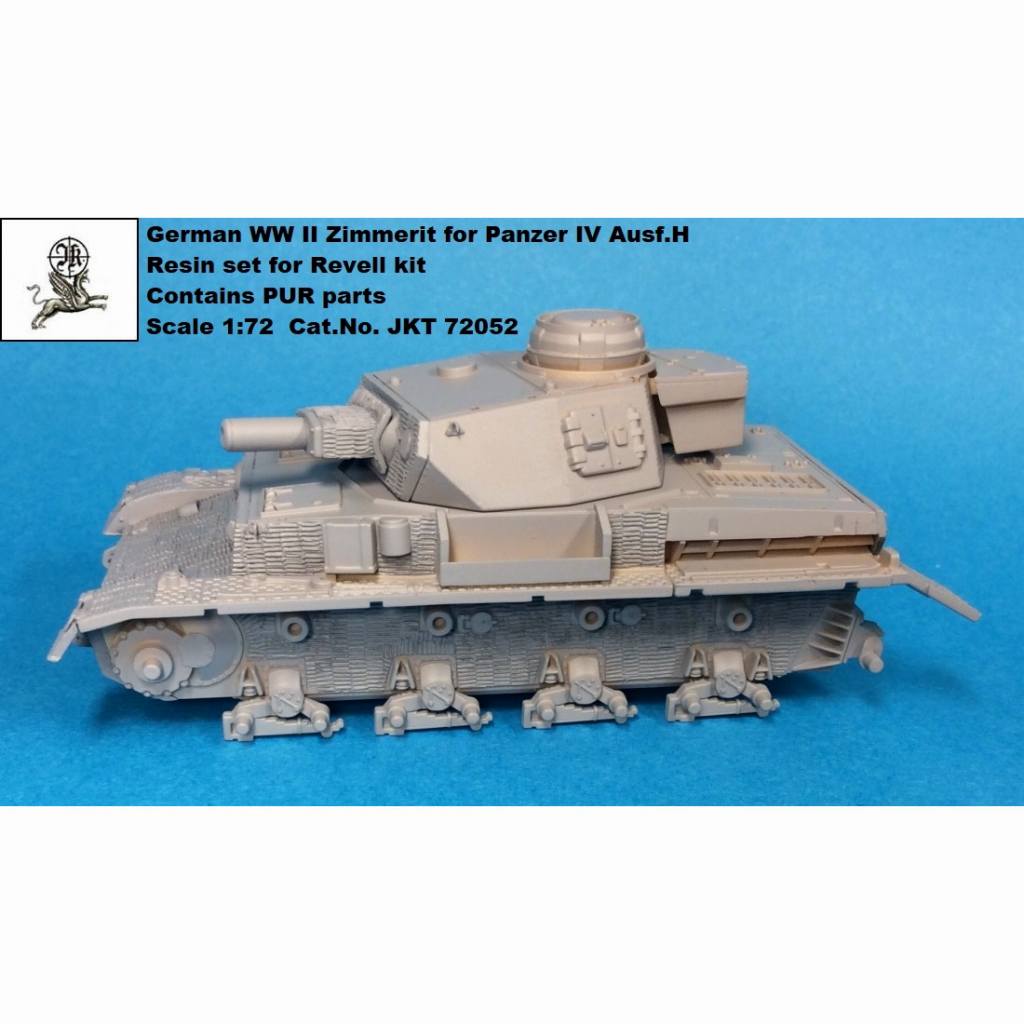 【再入荷】JKT72052 IV号戦車H型用ツィメリットコーティング
