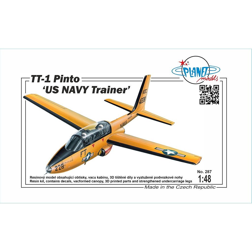 【新製品】48287 1/48 TT-1 ピント 米海軍初等練習機