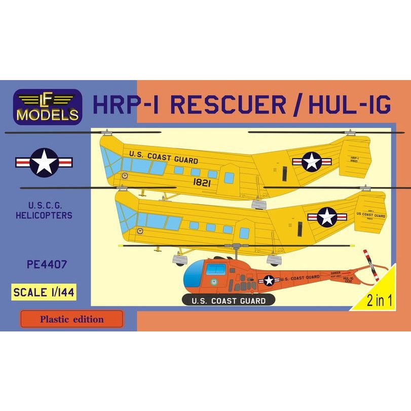 【新製品】PE4407 1/144 パイアセッキ HRP-1 & HUL-1G｢米沿岸警備隊デュアルコンボ｣