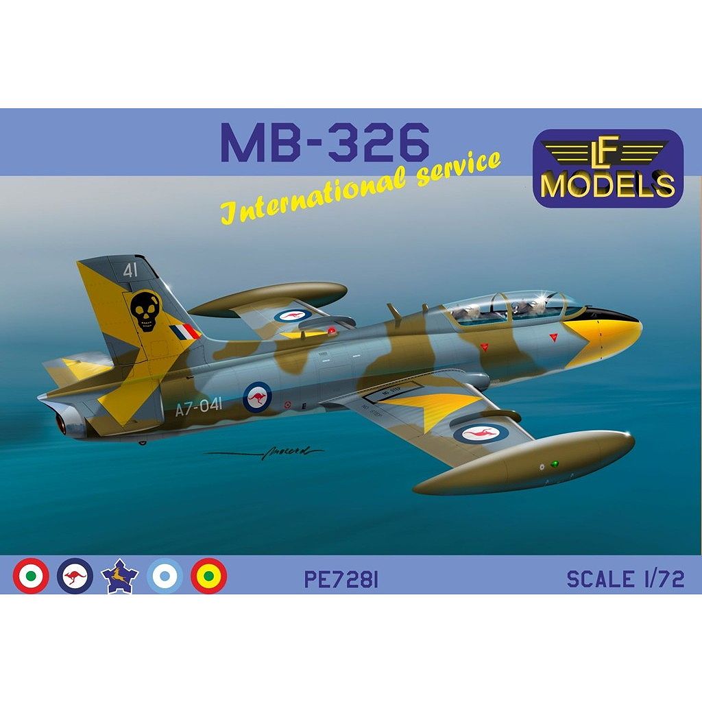 【新製品】PE7281 1/72 アエルマッキ MB-326 複座練習機 