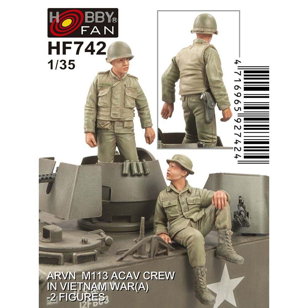 【新製品】HF742 ベトナム共和国陸軍M113クルー（Aセット）